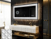 Miroir Décoratif Rétroéclairé Pour - Marble Uplift