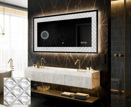 Miroir Décoratif Rétroéclairé Pour - Marble Uplift
