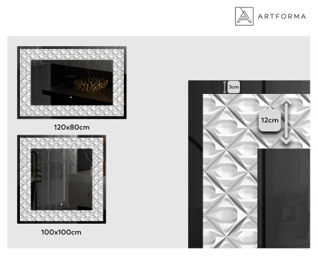 Miroir Décoratif Rétroéclairé Pour - Marble Uplift #2
