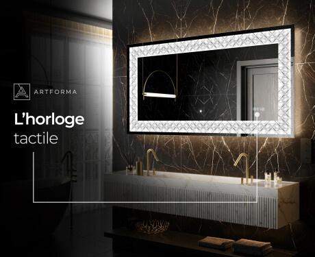 Miroir Décoratif Rétroéclairé Pour - Marble Uplift #8