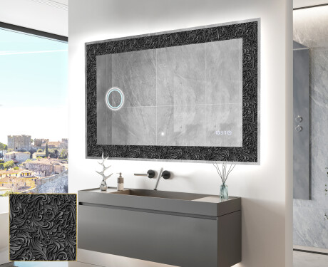 Miroir Décoratif Rétroéclairé Pour - Dark Elegance