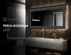 Miroir Décoratif Rétroéclairé Pour - Dark Elegance #6