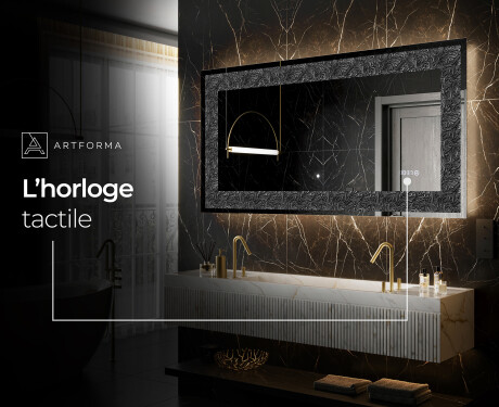 Miroir Décoratif Rétroéclairé Pour - Dark Elegance #8