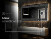Miroir Décoratif Rétroéclairé Pour - Dark Elegance #9