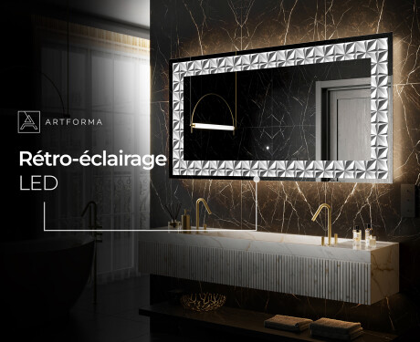 Miroir Décoratif Rétroéclairé Pour - Pearlous Dance #6