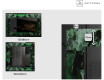 Miroir Décoratif Rétroéclairé Pour - Malachite Magic #2