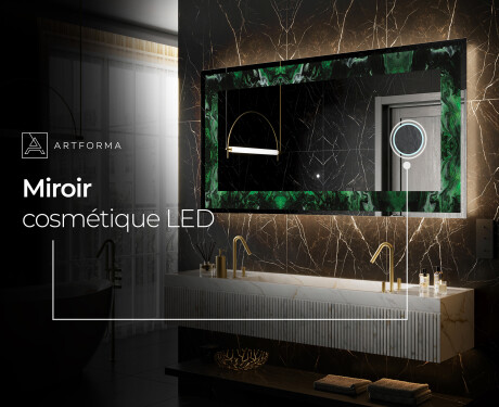 Miroir Décoratif Rétroéclairé Pour - Malachite Magic #9
