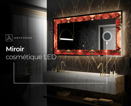 Miroir Décoratif Rétroéclairé Pour - Fiery Reflections #9