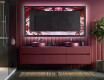 Miroir Décoratif Rétroéclairé Pour - Ruby Rhythms #5