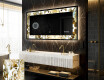 Miroir Décoratif Rétroéclairé Pour - Golden Streaks