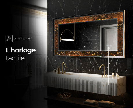 Miroir Décoratif Rétroéclairé Pour - Amber Shell #8