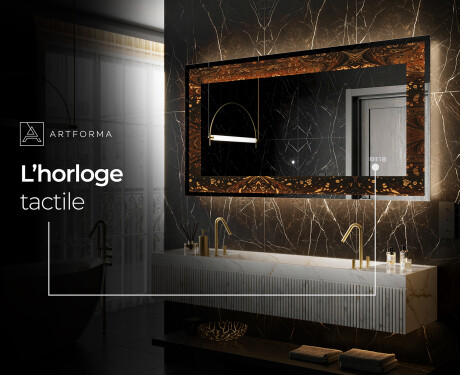 Miroir Décoratif Rétroéclairé Pour - Amber Shell #8