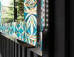 Miroir Décoratif Rétroéclairé Pour - Floral Elevations #3
