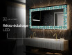 Miroir Décoratif Rétroéclairé Pour - Floral Elevations #7