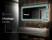 Miroir Décoratif Rétroéclairé Pour - Floral Elevations #8