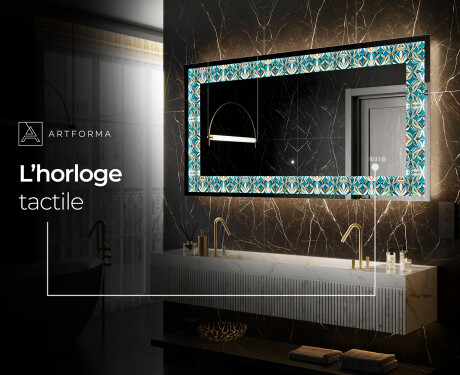 Miroir Décoratif Rétroéclairé Pour - Floral Elevations #8