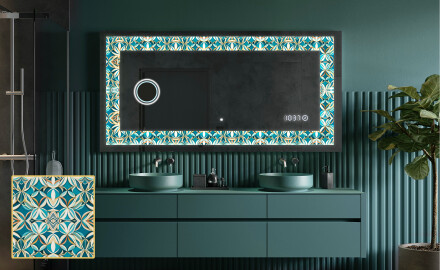 Miroir Décoratif Rétroéclairé Pour - Floral Elevations