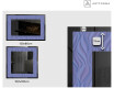 Miroir Décoratif Rétroéclairé Pour - Colorful Ruffles #2