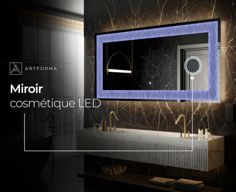 Miroir Décoratif Rétroéclairé Pour - Colorful Ruffles #6