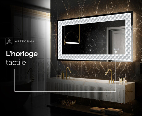 Miroir Décoratif Rétroéclairé Pour - Inspiring Lines #8