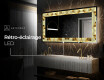 Miroir Décoratif Rétroéclairé Pour - Glow Geometry #7