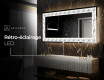 Miroir Décoratif Rétroéclairé Pour - Dynamic Whirls #7