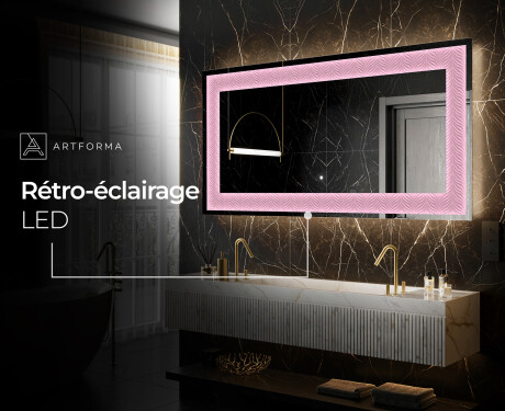 Miroir Décoratif Rétroéclairé Pour - Experimental Compositions #7