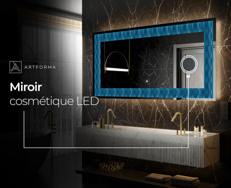 Miroir Décoratif Rétroéclairé Pour - Whirling Lines #6