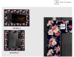 Miroir Décoratif Rétroéclairé Pour - Floral Layouts #2