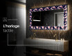 Miroir Décoratif Rétroéclairé Pour - Floral Layouts #6