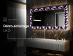 Miroir Décoratif Rétroéclairé Pour - Floral Layouts #8