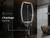 Miroir de salle de bains LED de forme irrégulière M221 #7