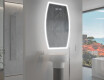 Miroir de salle de bains LED de forme irrégulière M222 #9