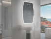 Miroir de salle de bains LED de forme irrégulière M223 #9