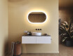 Miroir de salle de bains éclairé, 80×50 cm, bicolore, interrupteur tactile, tapis chauffant #9