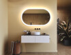 Miroir de salle de bains éclairé, 120×70 cm, bicolore, interrupteur tactile, tapis chauffant #9