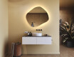 Miroir de salle de bains avec éclairage, 84×74 cm, bicolore, interrupteur tactile, tapis chauffant #9