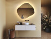 Miroir de salle de bains avec éclairage, 104×94 cm, bicolore, interrupteur tactile, tapis chauffant #9