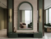 Miroir moderne avec cadre ARCUS en MDF laqué
