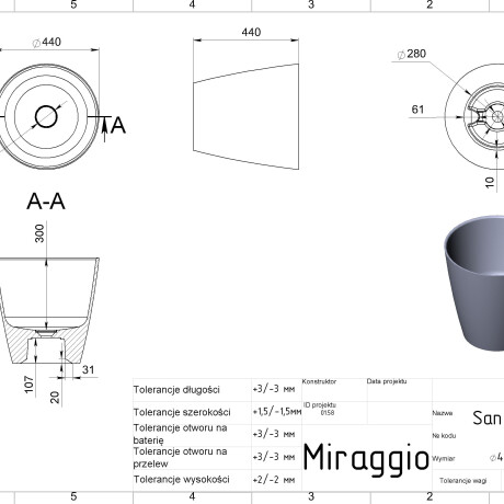 Lavabo SAN ANDREAS #4