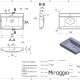 Lavabo VARNA 600 MATT #1