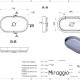 Lavabo MARTA 750 MATT #1