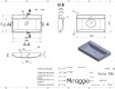 Lavabo VARNA 700 MIRASOFT