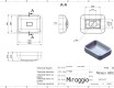 Lavabo MONACO MIRASOFT