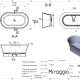 Baignoire HELGA MATT #1