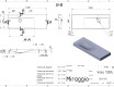 Lavabo VIOLA 1200 L MATT
