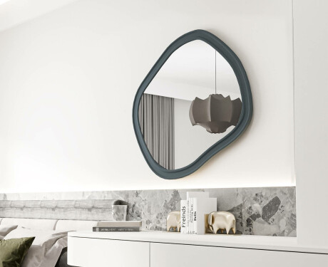 Miroir de salle de bain sur mesure avec cadre en MDF L303
