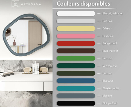 Miroir de salle de bain sur mesure avec cadre en MDF L303 #3