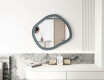 Miroir de salle de bain sur mesure avec cadre en MDF L303 #4