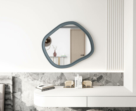Miroir de salle de bain sur mesure avec cadre en MDF L303 #4